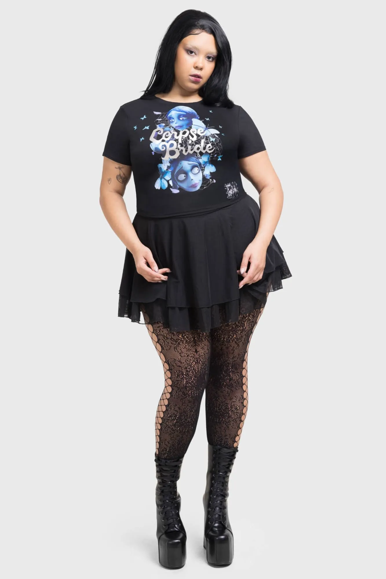 Corpse Bride Shrunken Tee sold by Killstar product image thumbnail 4