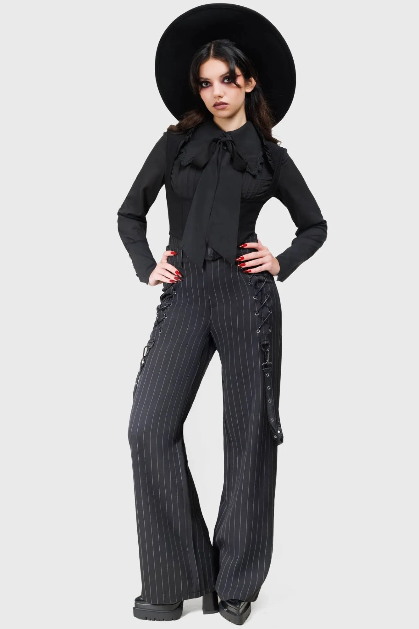 Cruriosus Trousers sold by Killstar product image thumbnail 3