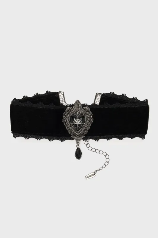 Darkmoor Academy Choker sold by Killstar