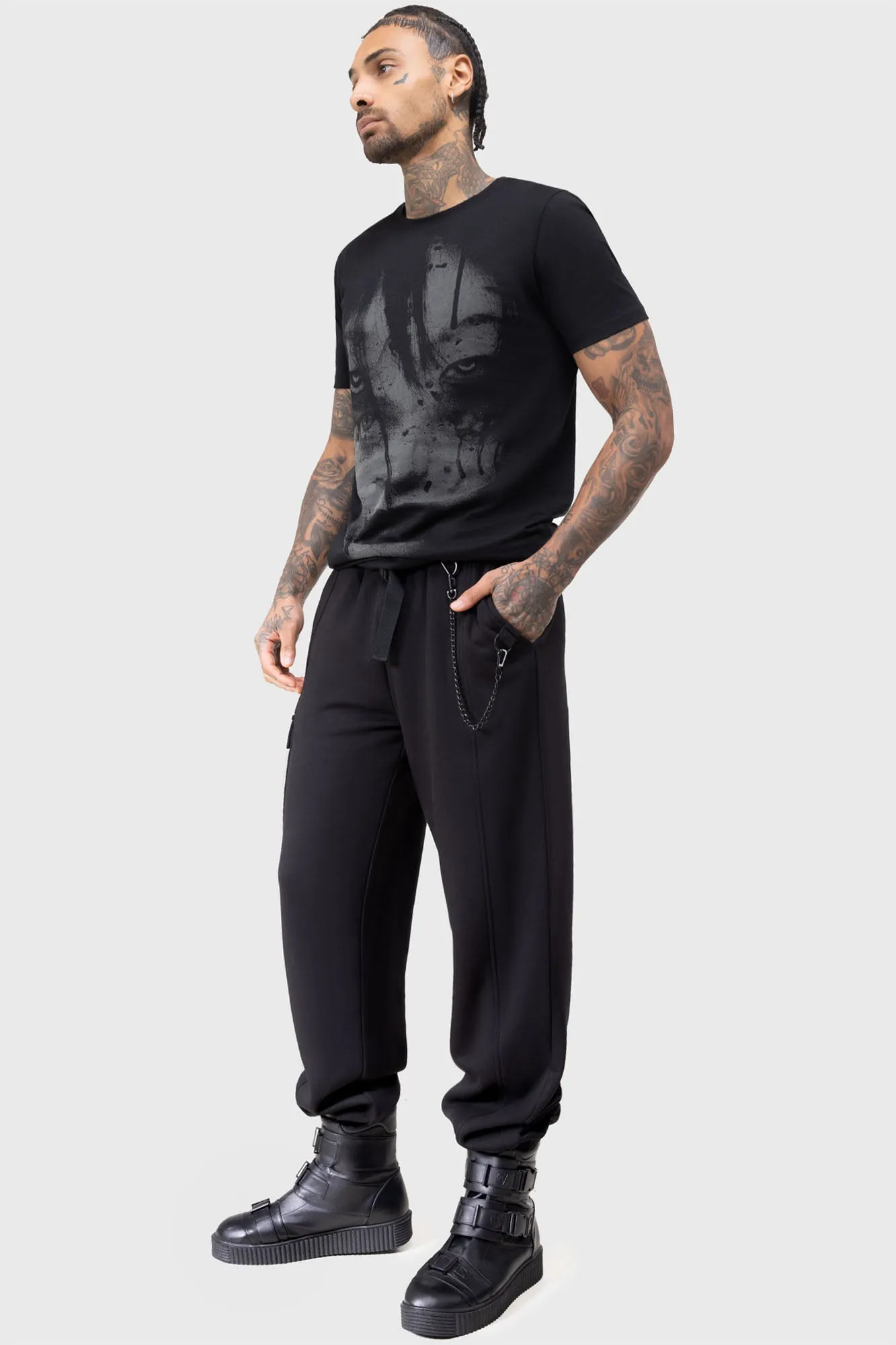 Kier's Curse Joggers sold by Killstar product image thumbnail 2