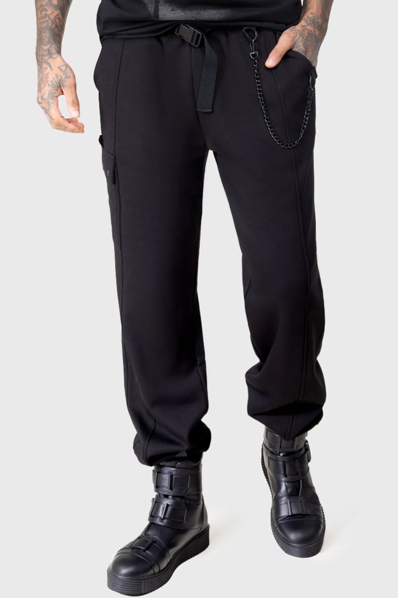 Kier's Curse Joggers sold by Killstar product image thumbnail 3