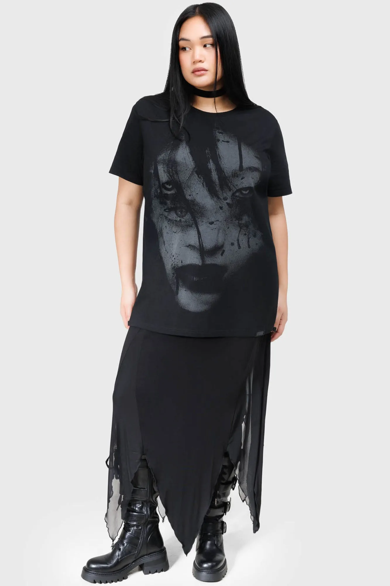 Grim Fusion T-Shirt sold by Killstar product image thumbnail 5