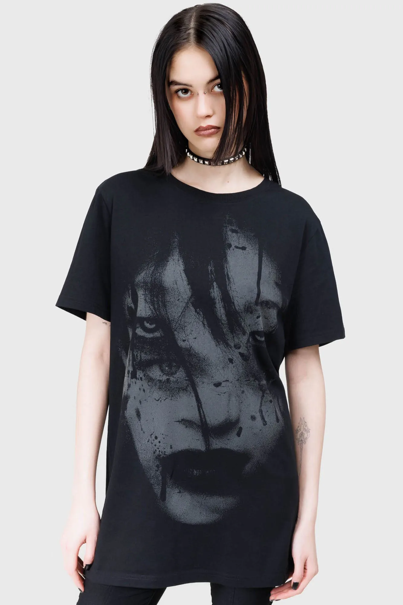 Grim Fusion T-Shirt sold by Killstar product image thumbnail 4