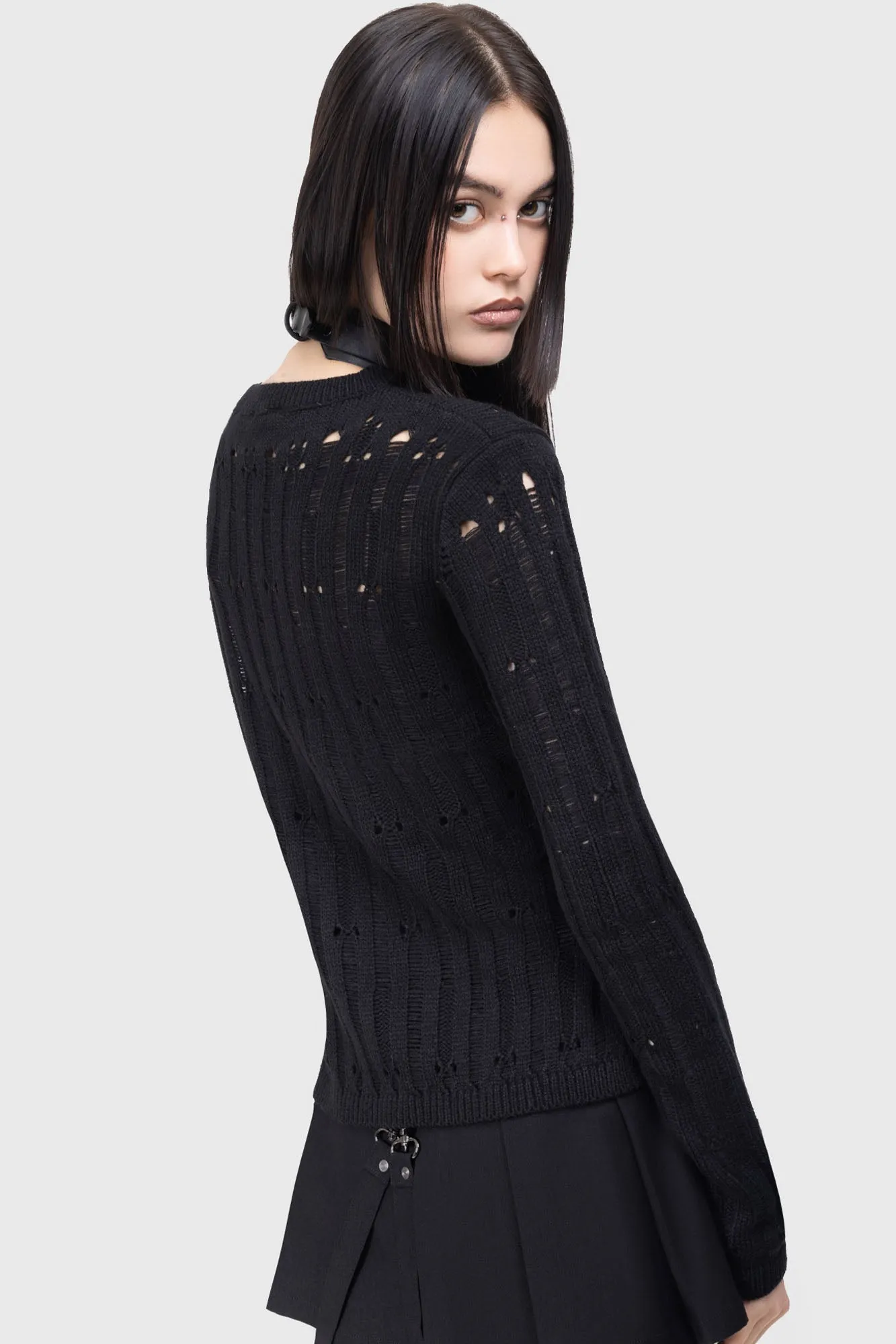 Webelia Sweater sold by Killstar product image thumbnail 2