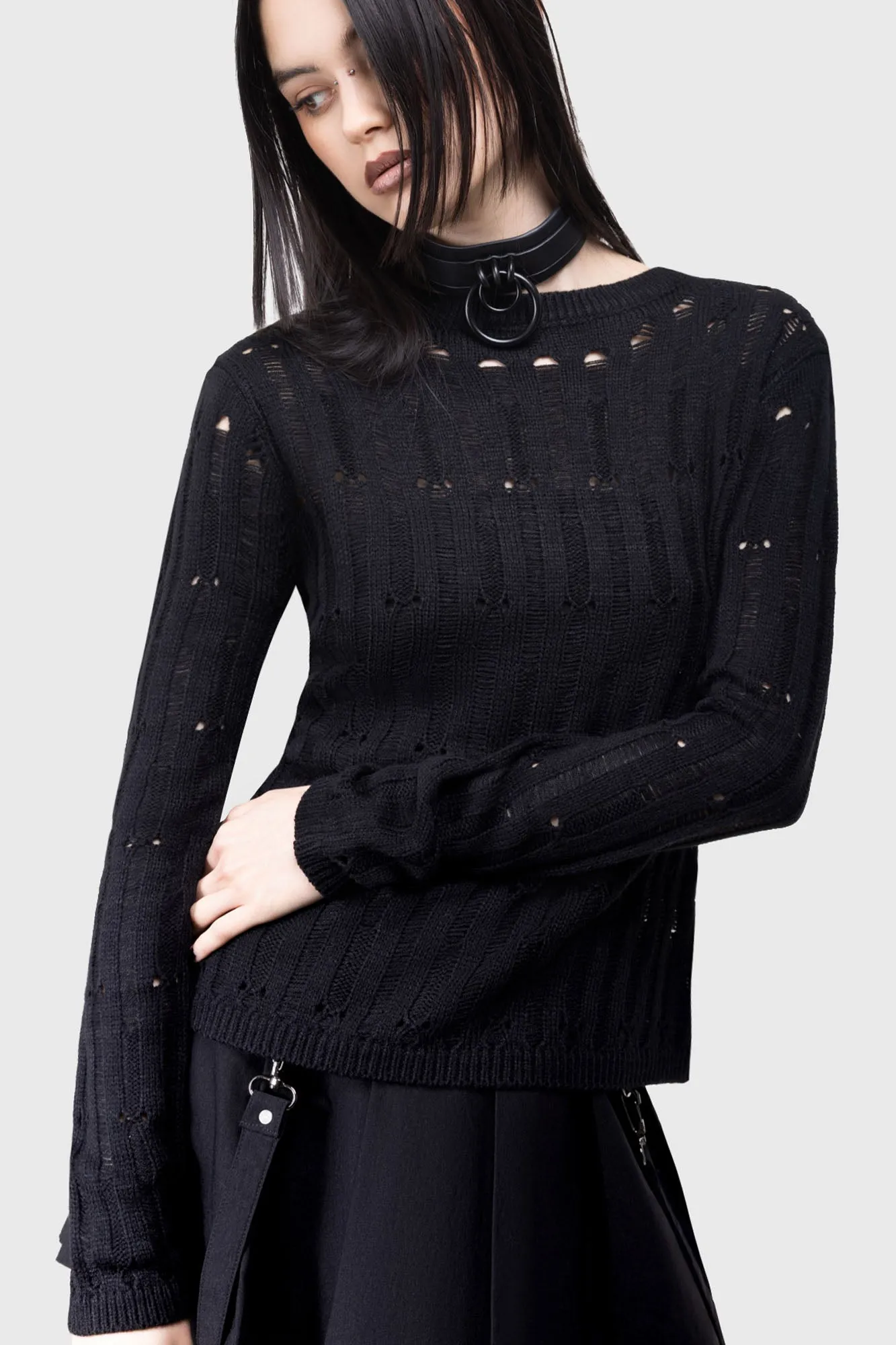 Webelia Sweater sold by Killstar