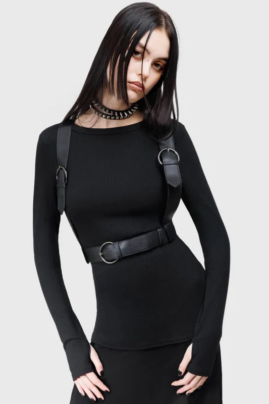 Veilsin Top sold by Killstar