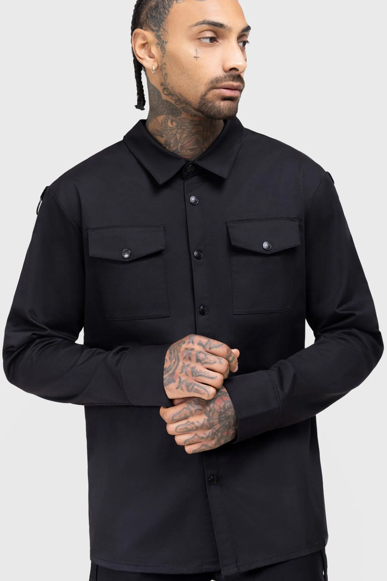 Crescent Dread Shacket sold by Killstar product image thumbnail 2