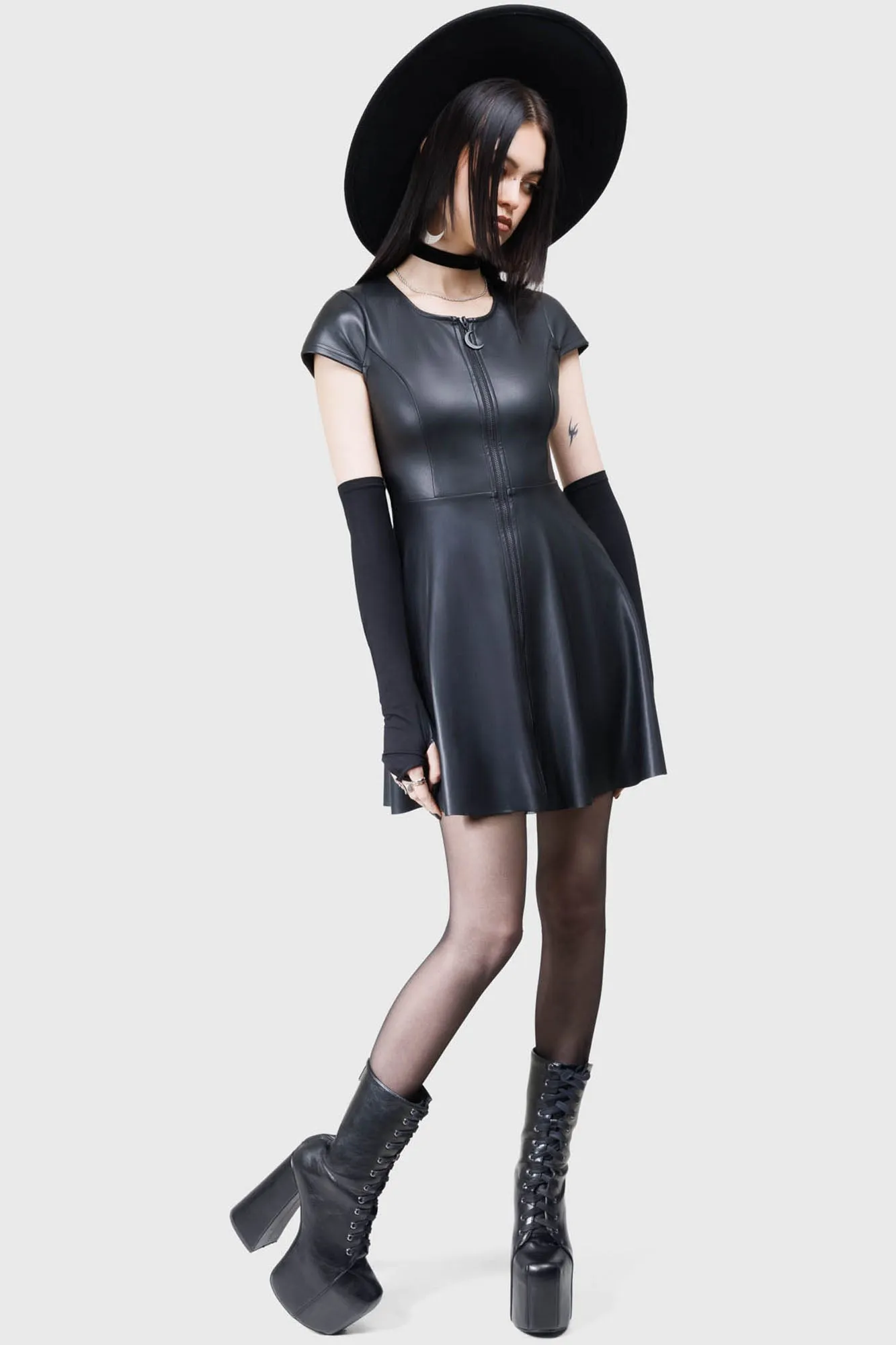 Dark Whisper Dress sold by Killstar product image thumbnail 2