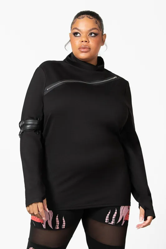 Meridian Long Sleeve Top [PLUS] - Resurrect sold by Killstar