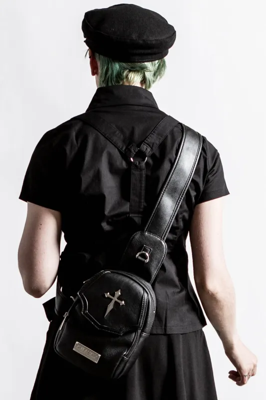 I Am The Night Sling Bag - Resurrect sold by Killstar