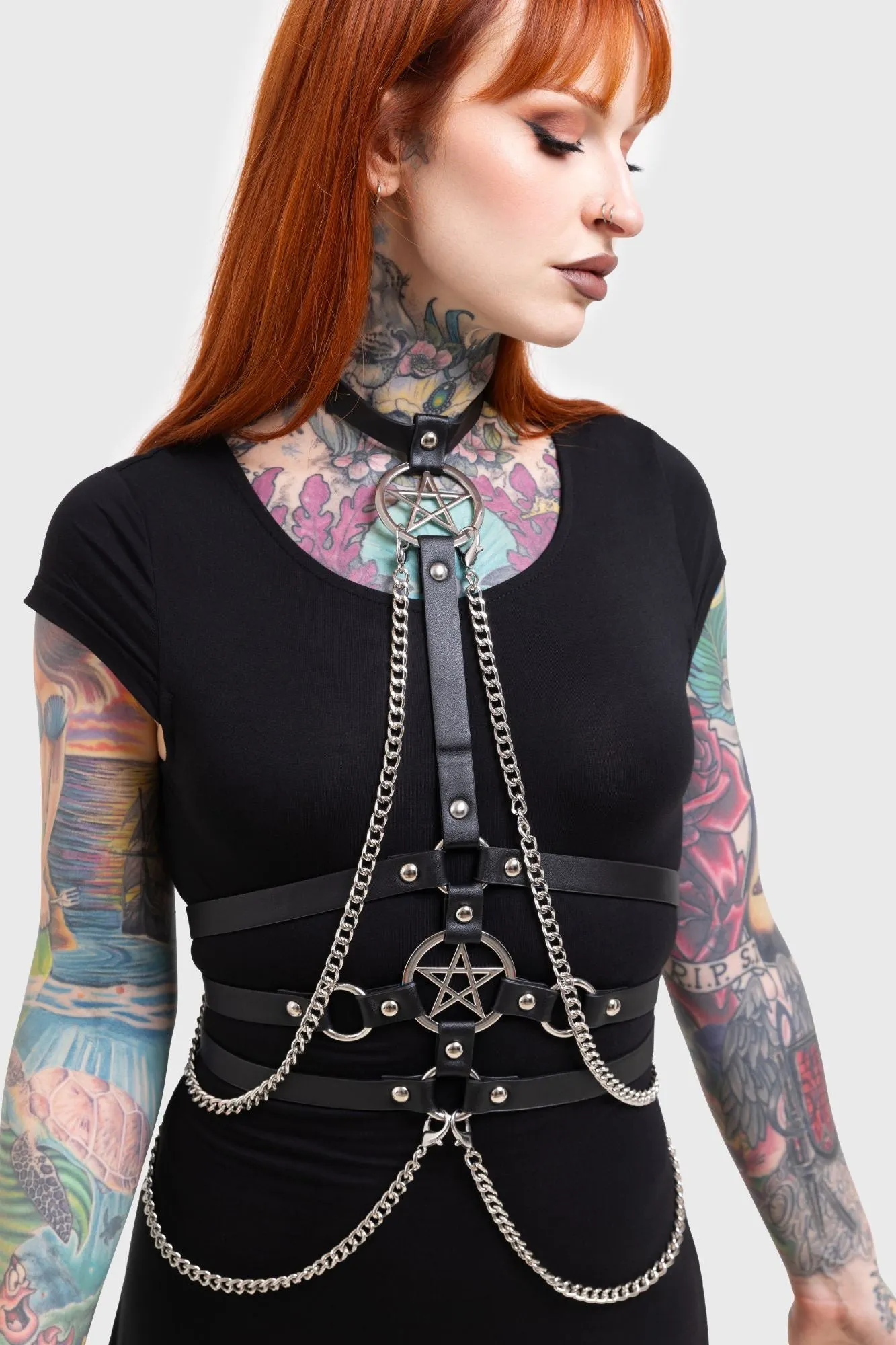 Hellz Bells Harness - Resurrect sold by Killstar product image thumbnail 2