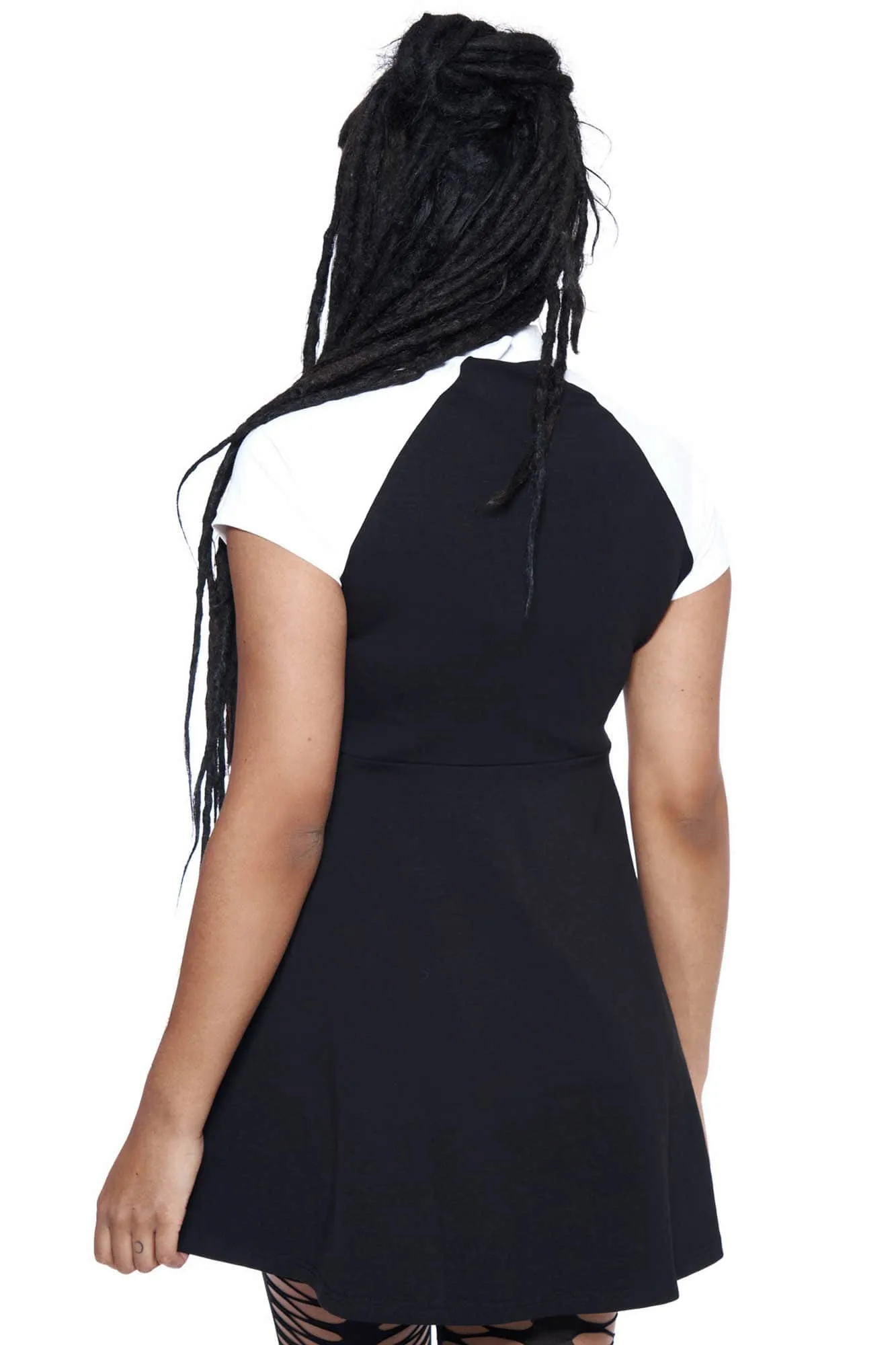 I Can't Burn Raglan Dress - Resurrect sold by Killstar product image thumbnail 4
