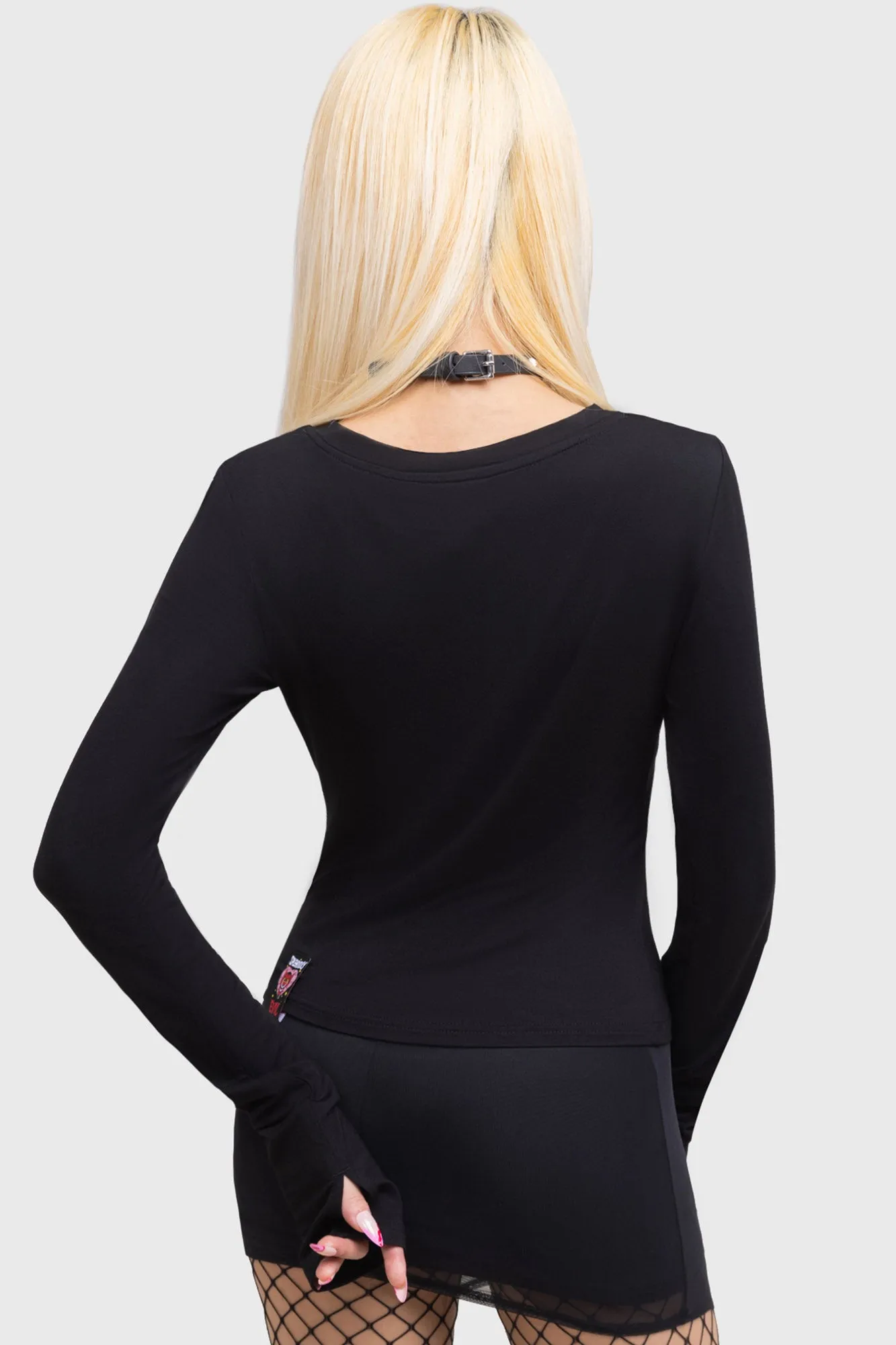 Grl Power Long Sleeve Top sold by Killstar product image thumbnail 4