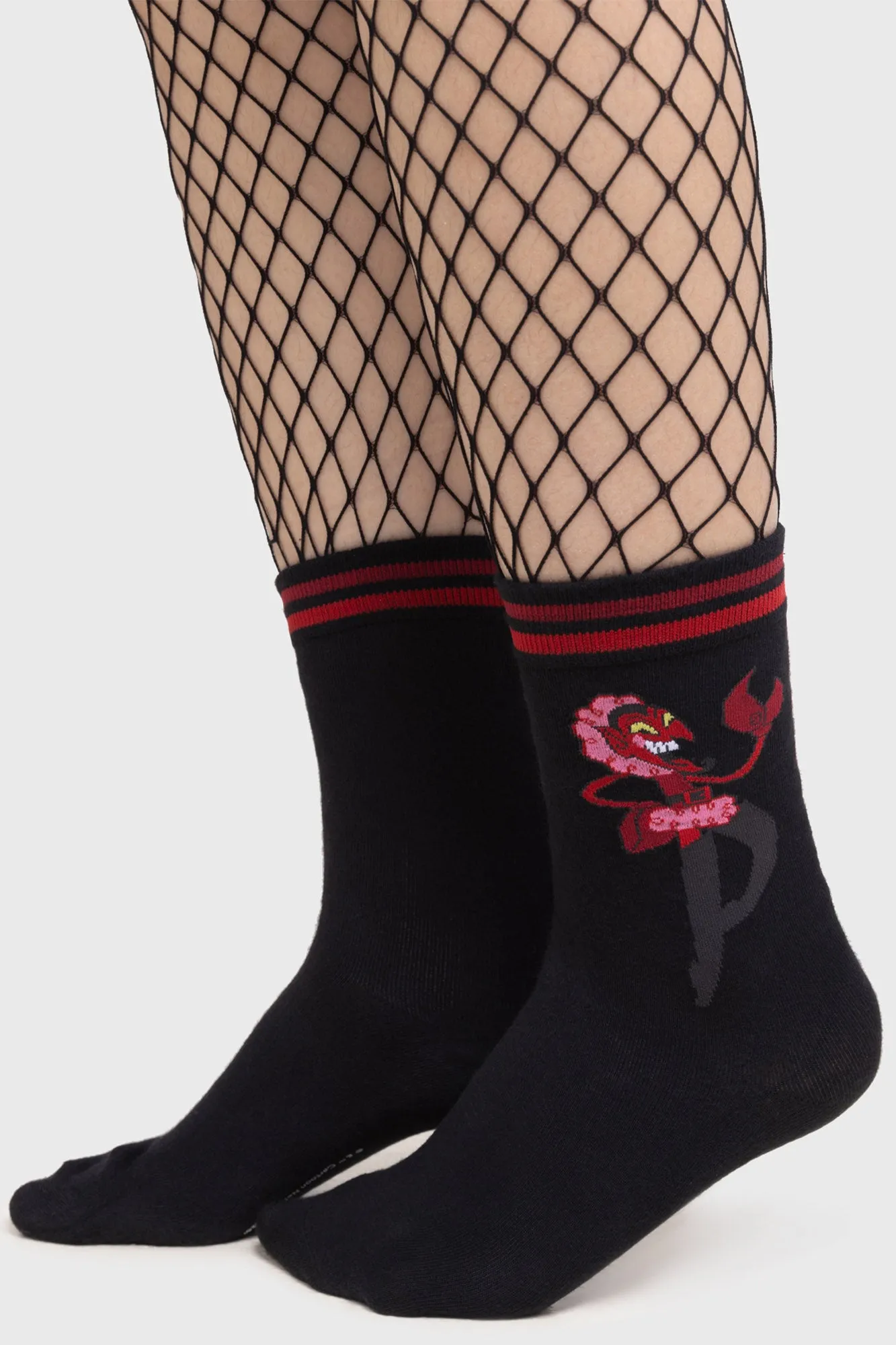 Villain So Evil Ankle Socks sold by Killstar product image thumbnail 3