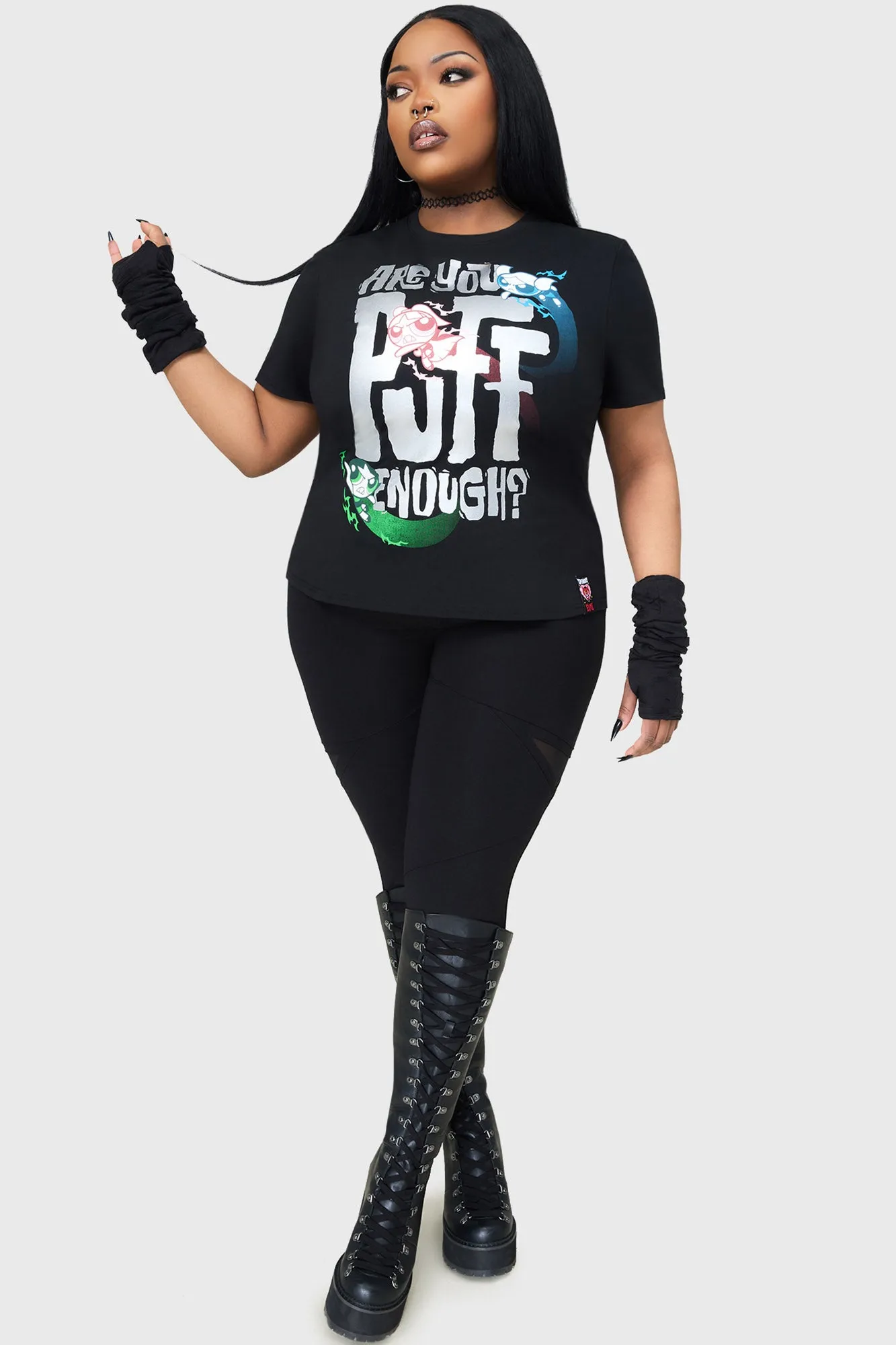 Puff Enough T-Shirt sold by Killstar product image thumbnail 3