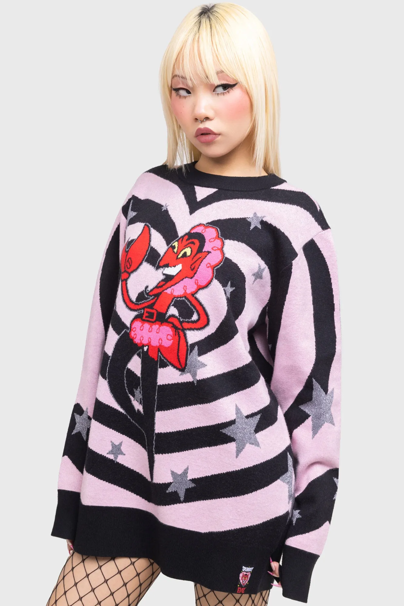 King Of Darkness Sweater sold by Killstar product image thumbnail 2