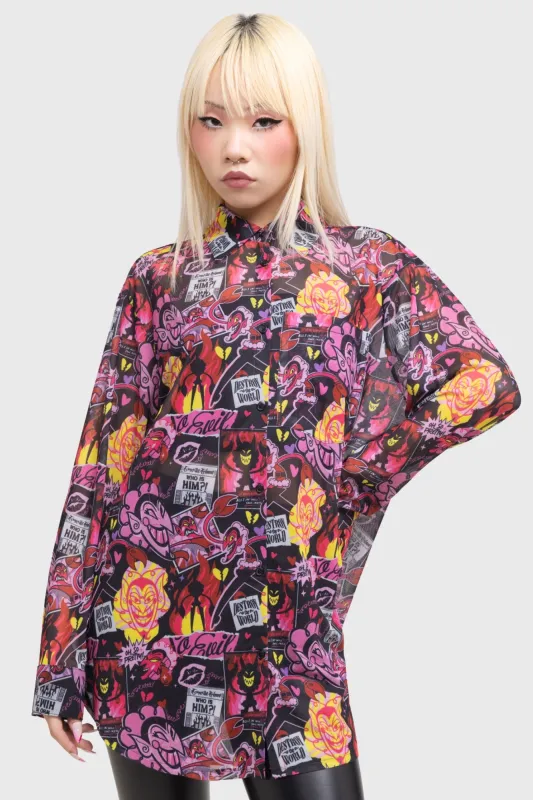 So Evil Shirt sold by Killstar