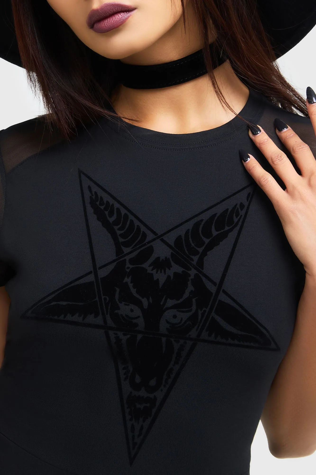 Mephistar Dress sold by Killstar product image thumbnail 2