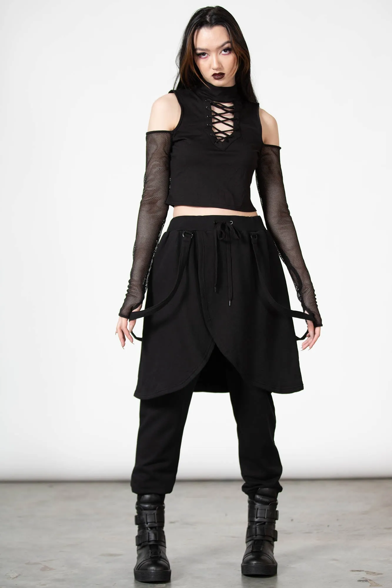 Electro Core Joggers - Resurrect sold by Killstar product image thumbnail 3