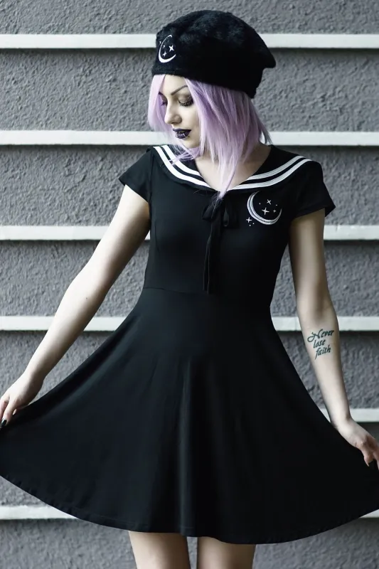 Amaya Skater Dress - Resurrect sold by Killstar