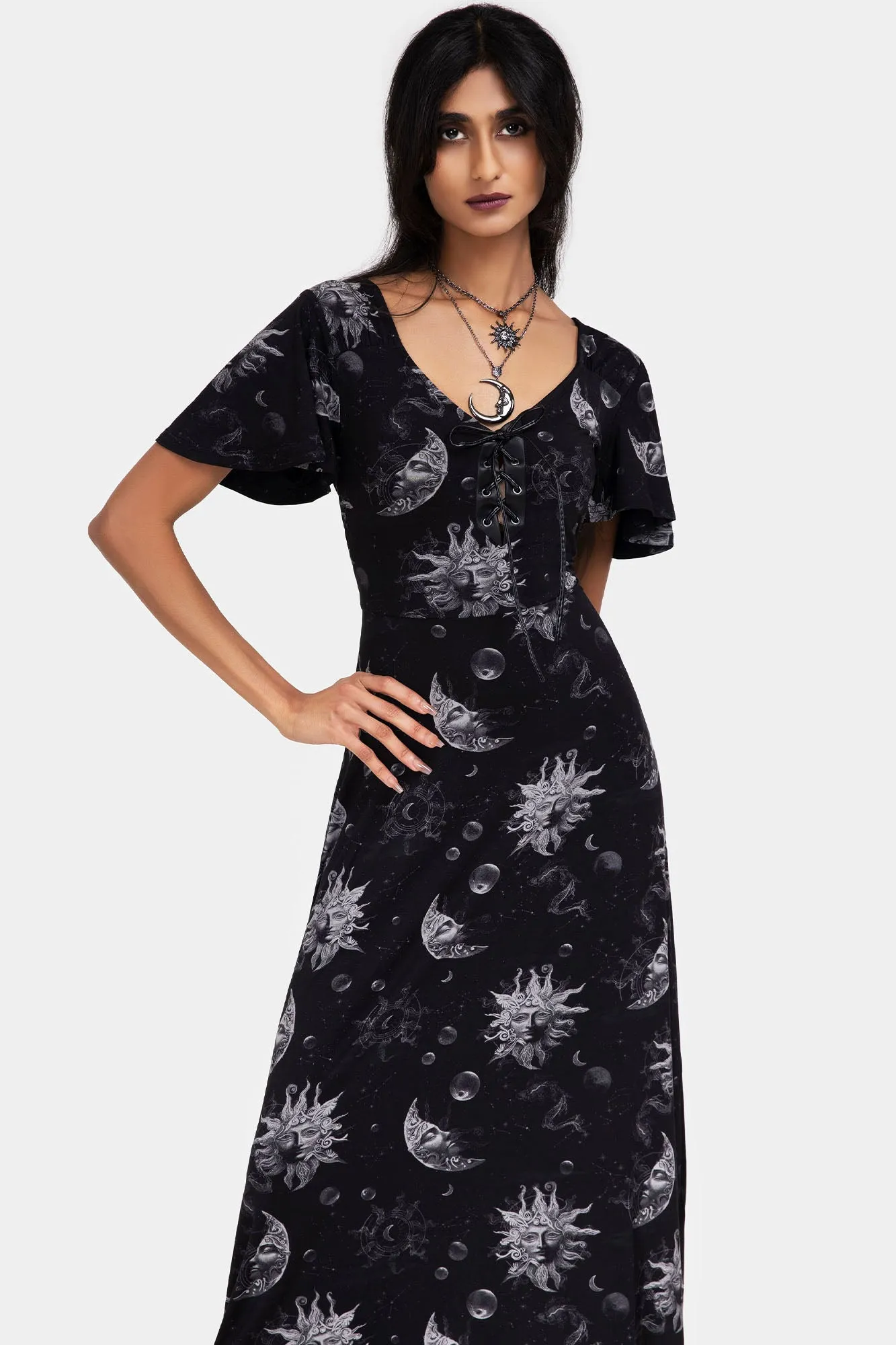 Umbral Dress sold by Killstar product image thumbnail 2