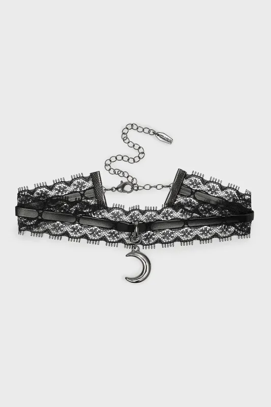 Sorrowed Light Choker sold by Killstar