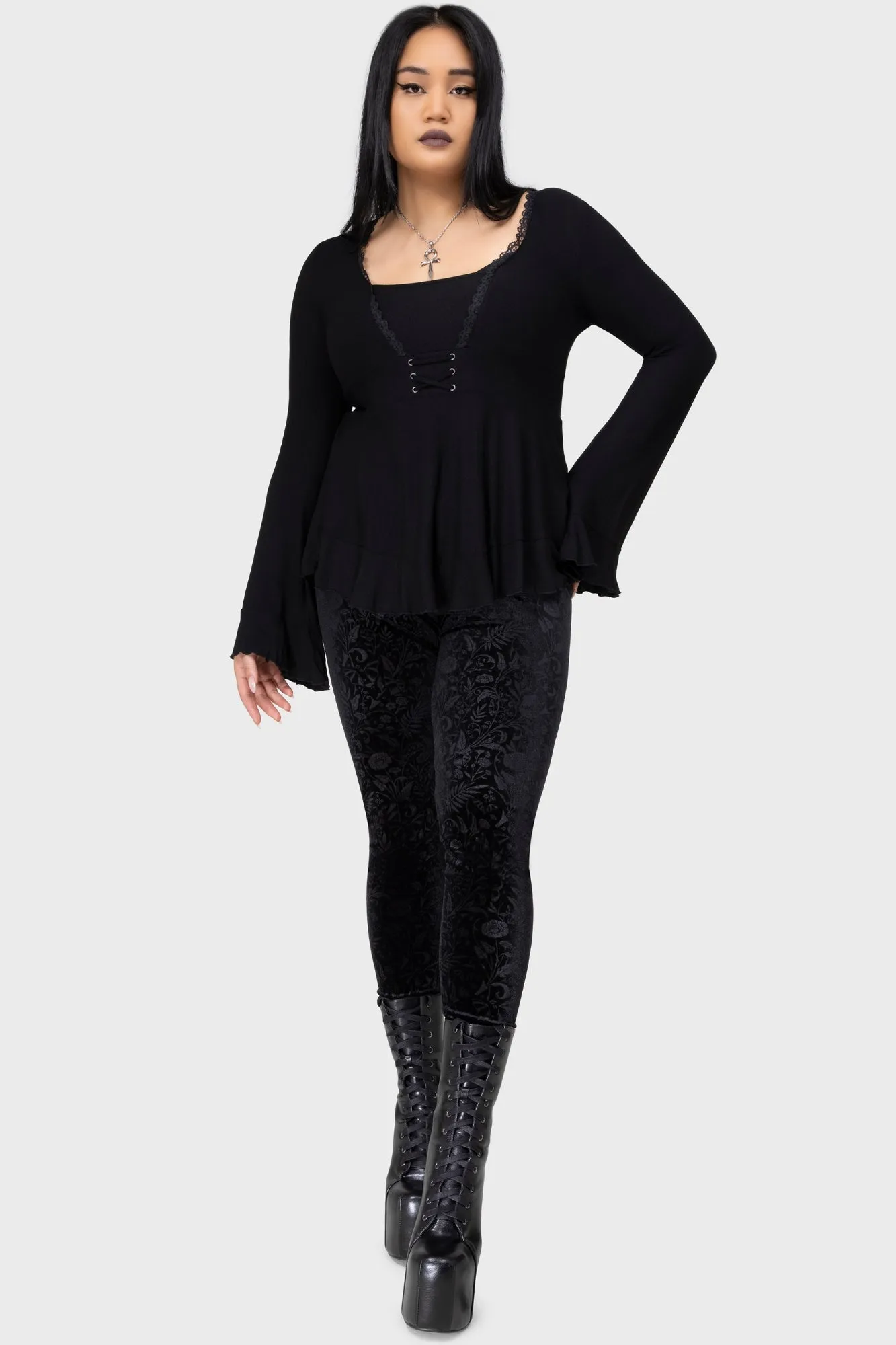 Moonglow Leggings sold by Killstar product image thumbnail 5