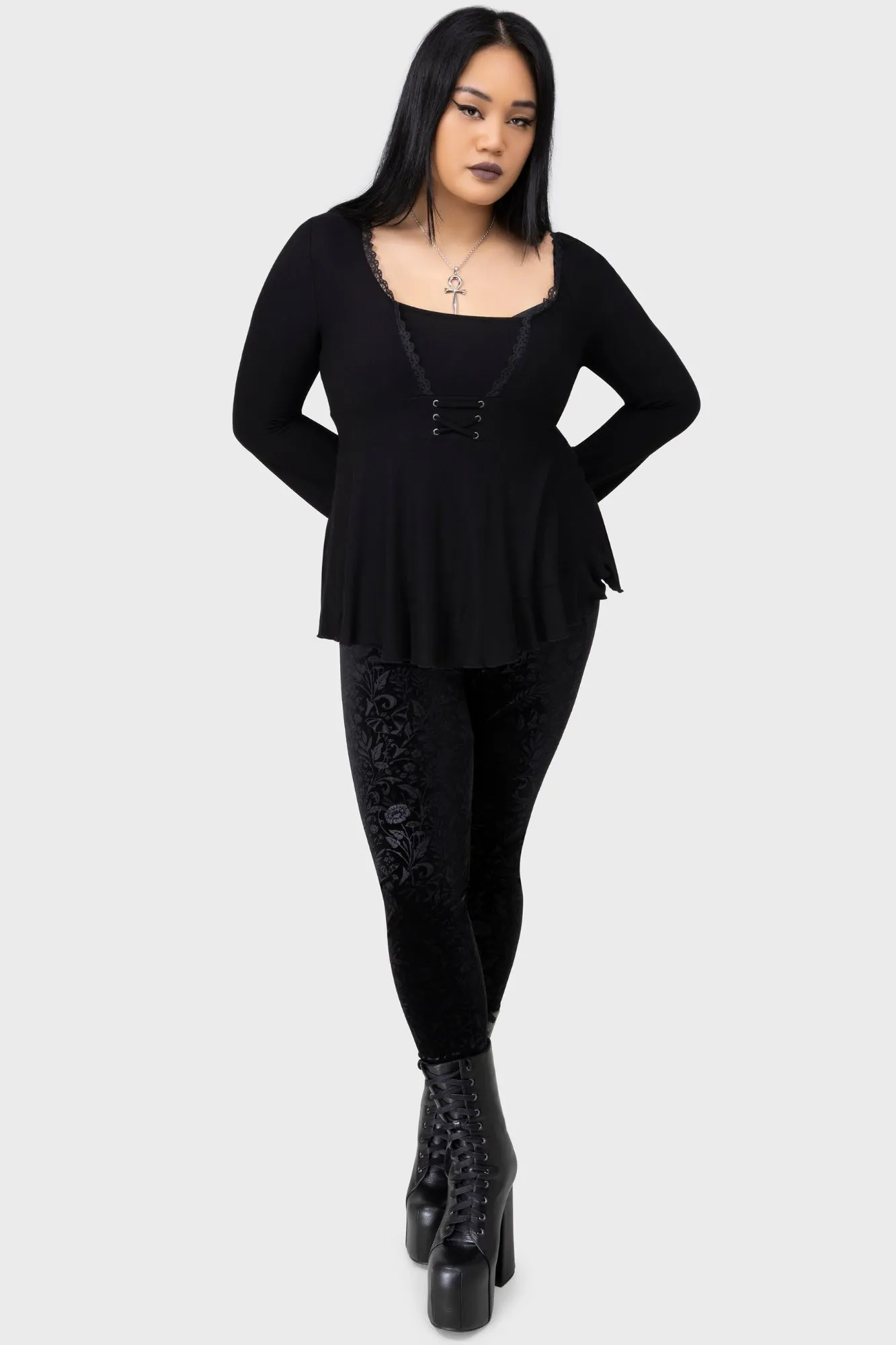 Moonglow Leggings sold by Killstar product image thumbnail 4