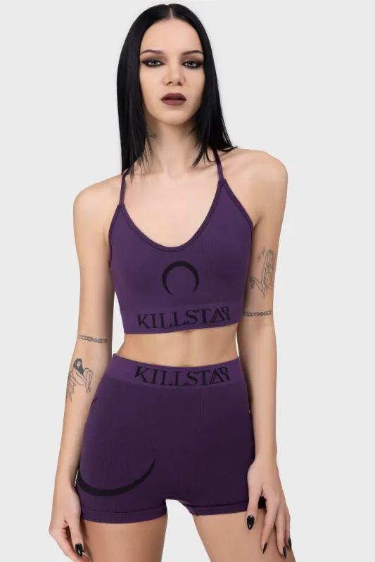 Screams Hotpant [Purple] sold by Killstar