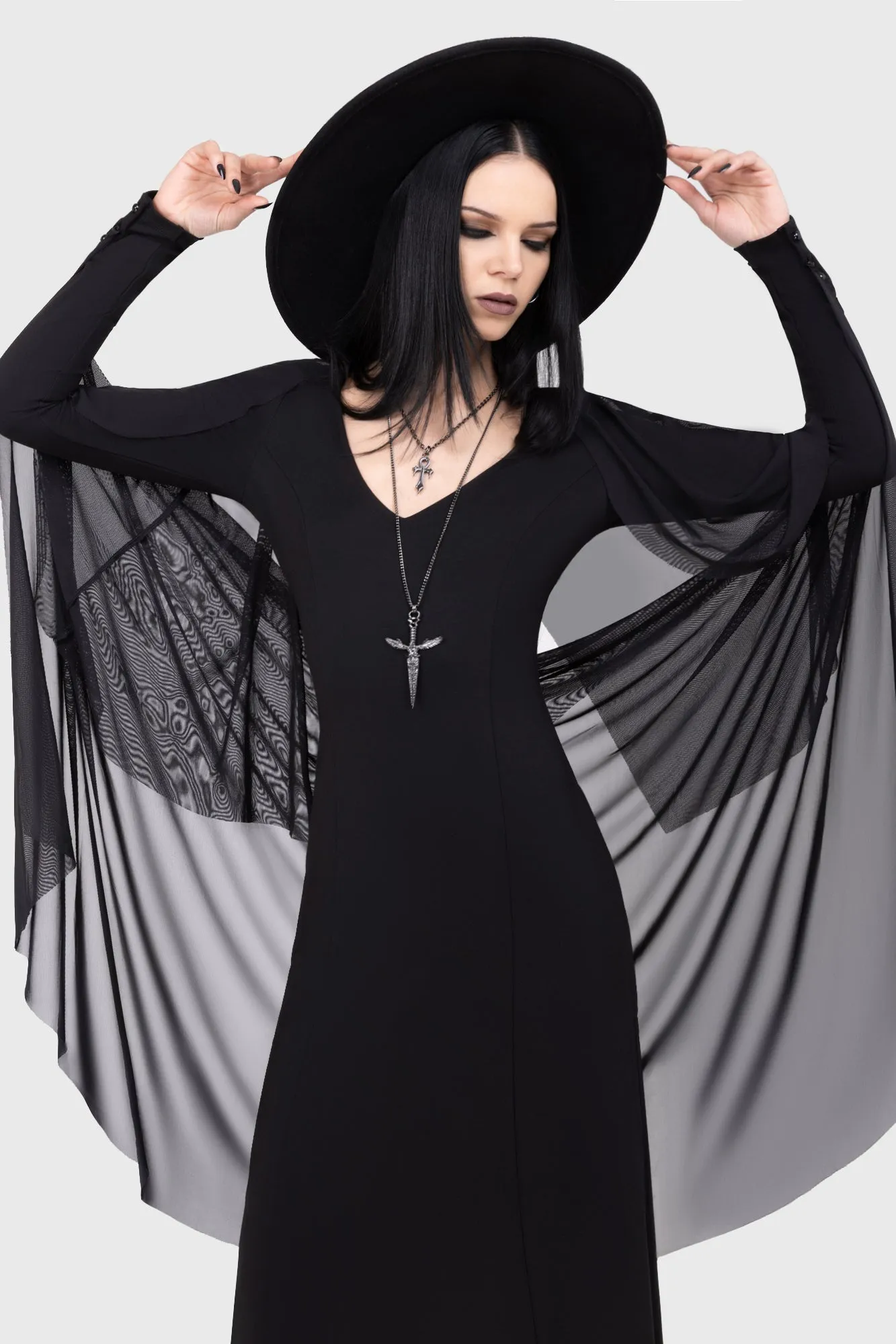 Under Her Spell Maxi Dress sold by Killstar product image thumbnail 5