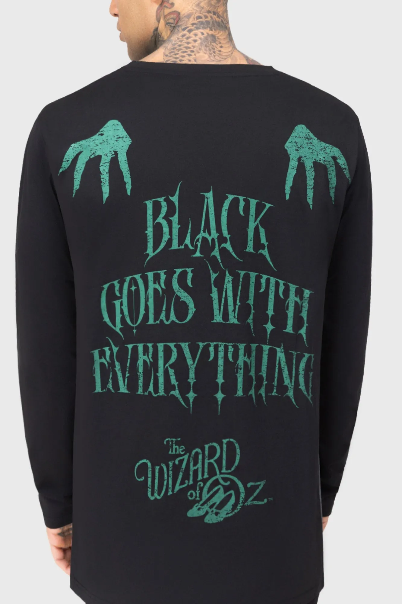 Wicked Witch Long Sleeved T Shirt sold by Killstar product image thumbnail 2