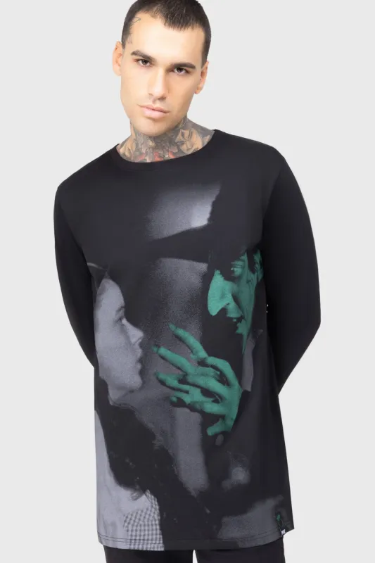 Wicked Witch Long Sleeved T Shirt sold by Killstar
