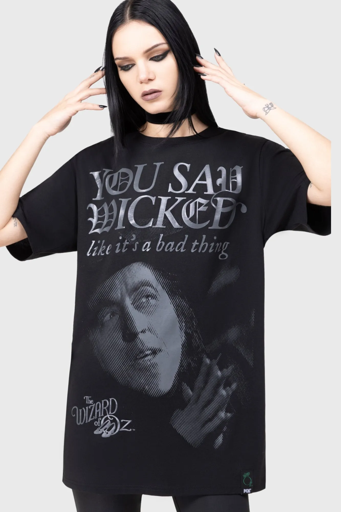 Say Wicked T Shirt sold by Killstar product image thumbnail 2