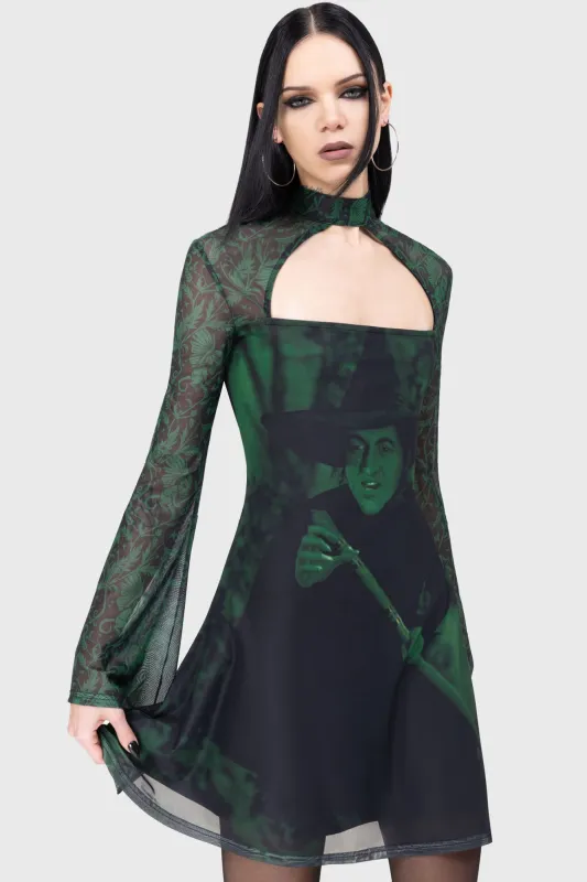 Truly Wicked Mini Dress sold by Killstar