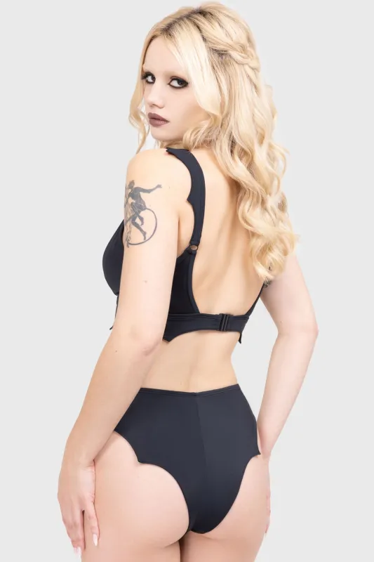 Nocturnal Echo Bikini Bottoms sold by Killstar