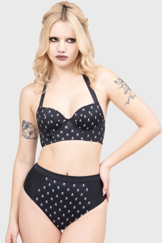 Raven Reef Bikini Top sold by Killstar