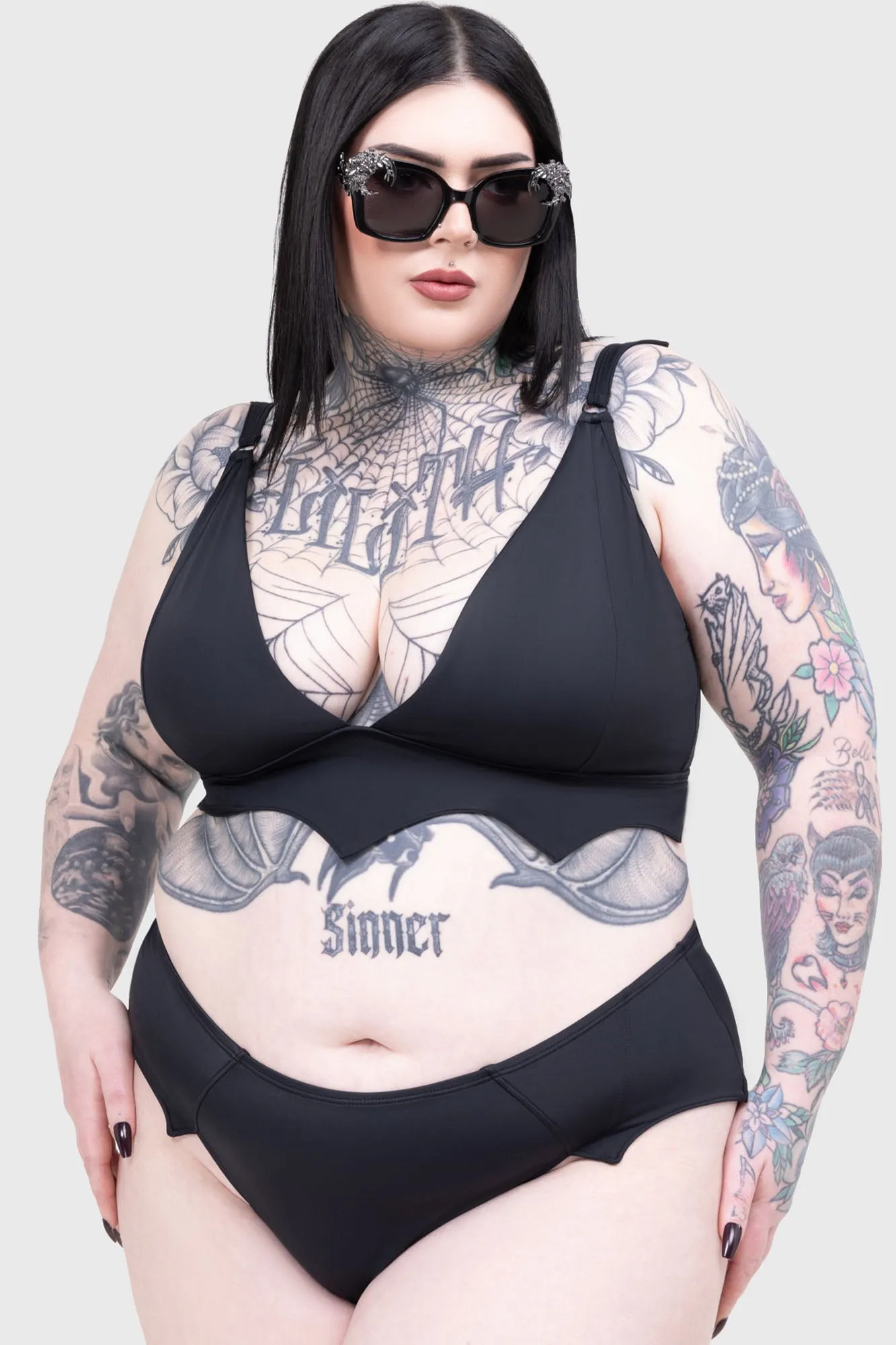 Nocturnal Echo Bikini Top sold by Killstar product image thumbnail 3