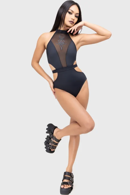 Grave Dive Swimsuit sold by Killstar