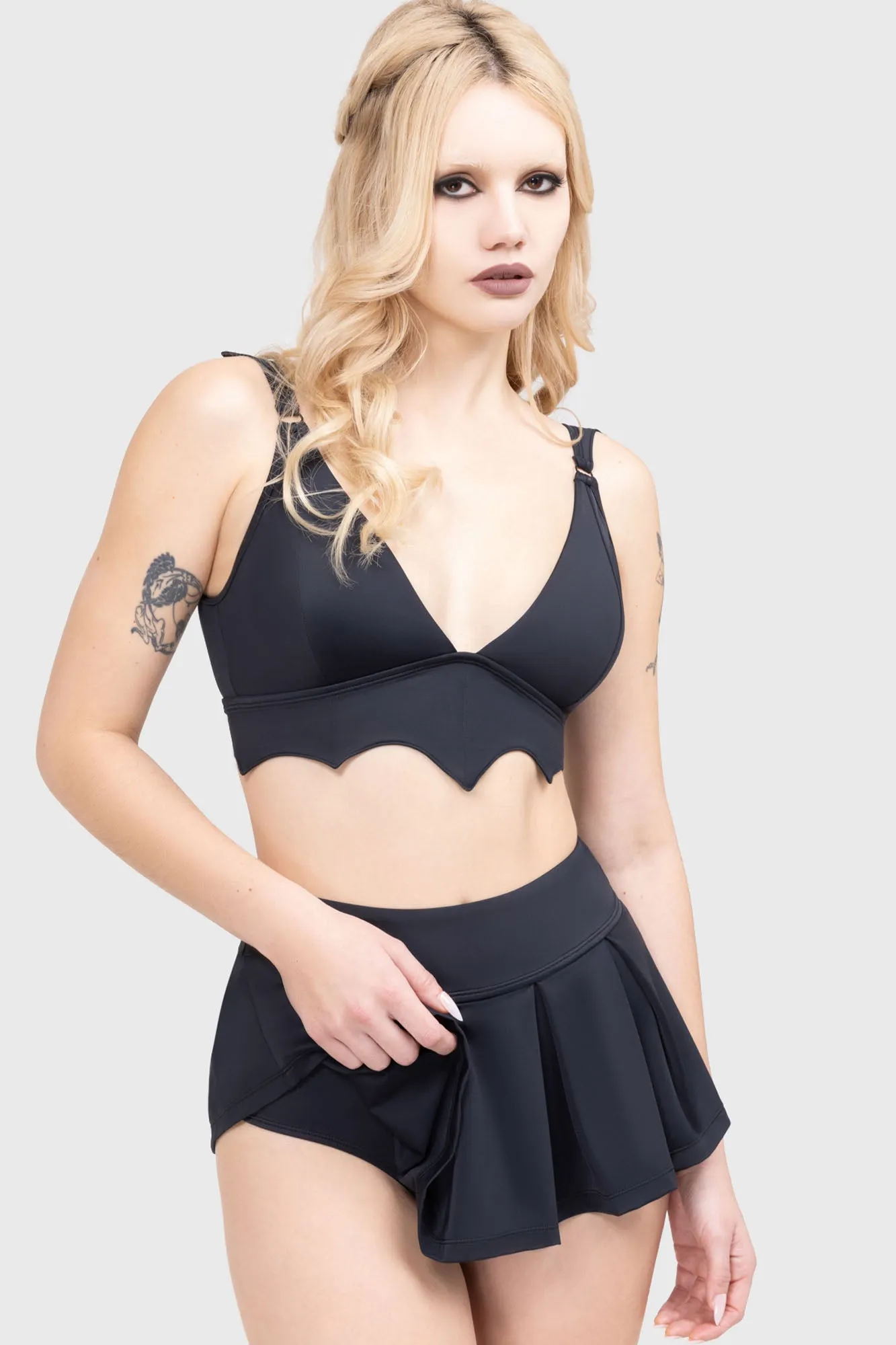 Black Bay Beach Skirt sold by Killstar product image thumbnail 4