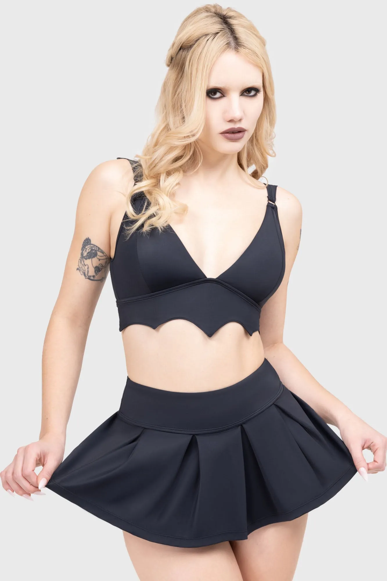 Black Bay Beach Skirt sold by Killstar product image thumbnail 3