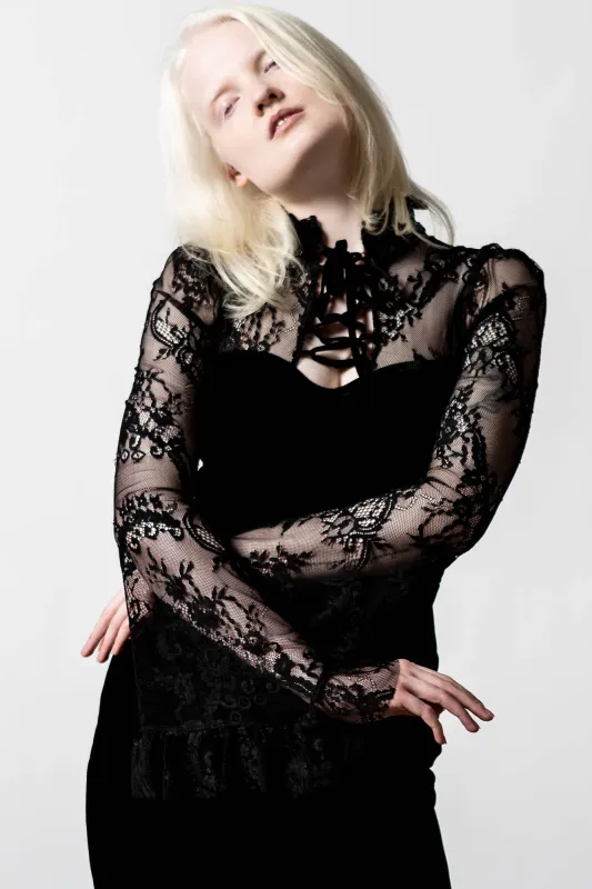 Poison Fang Long Sleeve Top [B] - Resurrect sold by Killstar