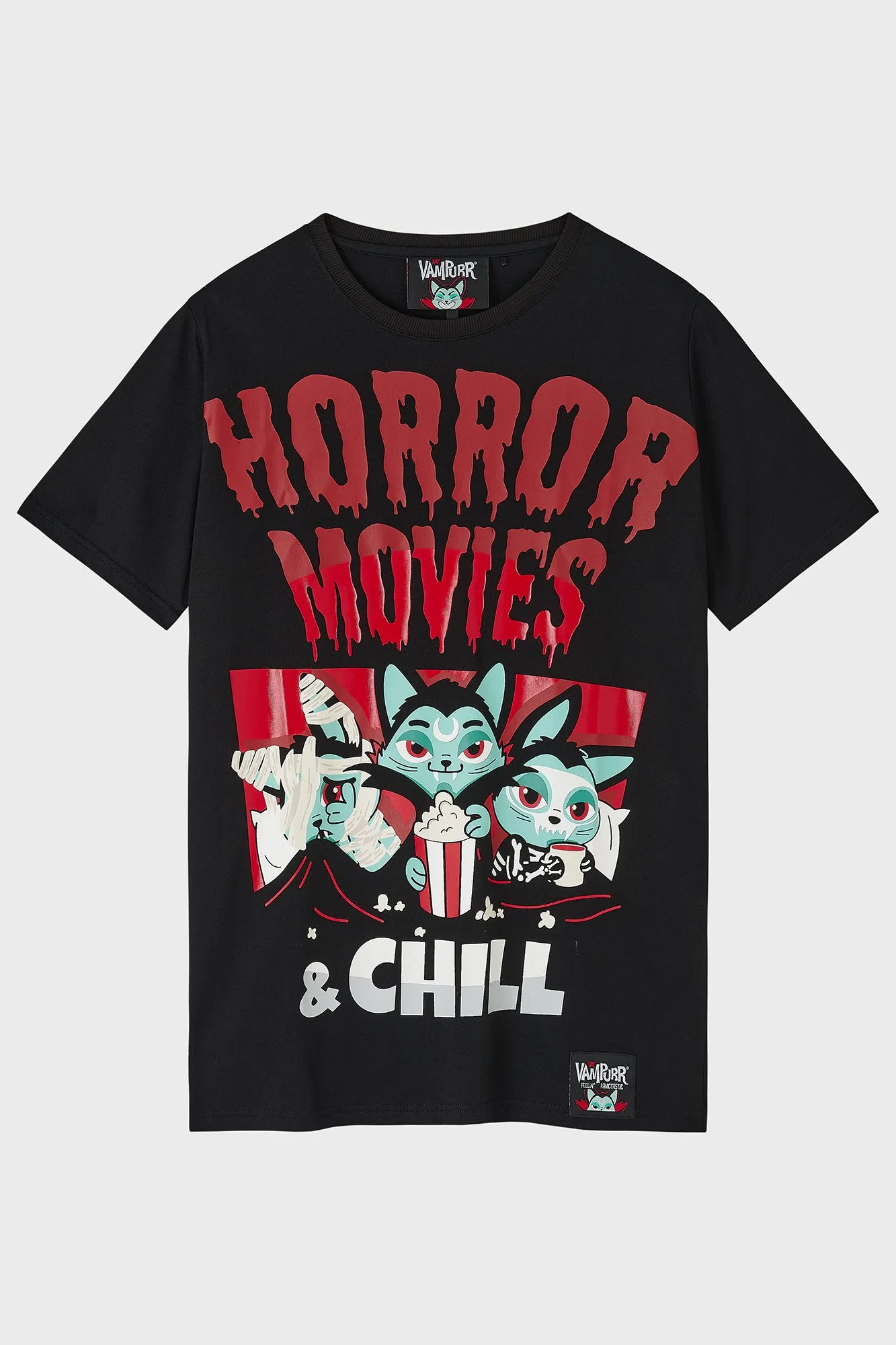 Horror Movies T-Shirt sold by Killstar product image thumbnail 3