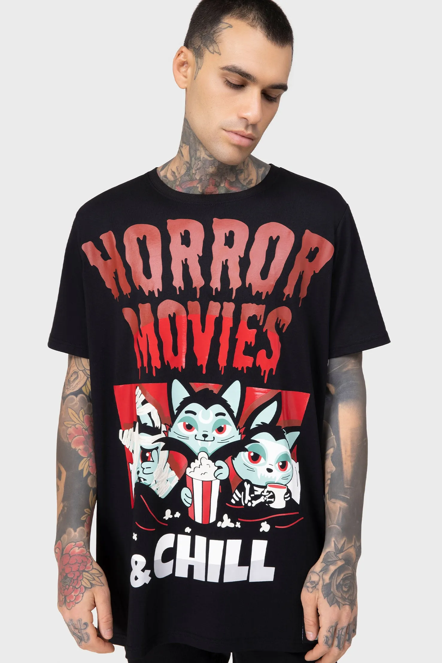 Horror Movies T-Shirt sold by Killstar product image thumbnail 2