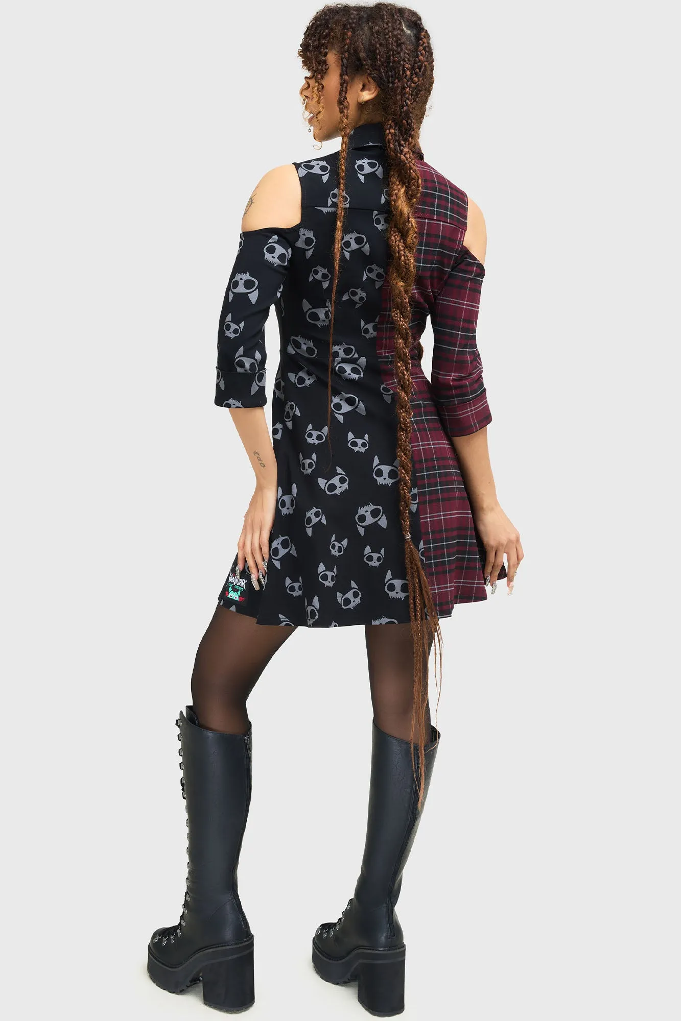 The Vampurr Shirt Dress sold by Killstar product image thumbnail 4