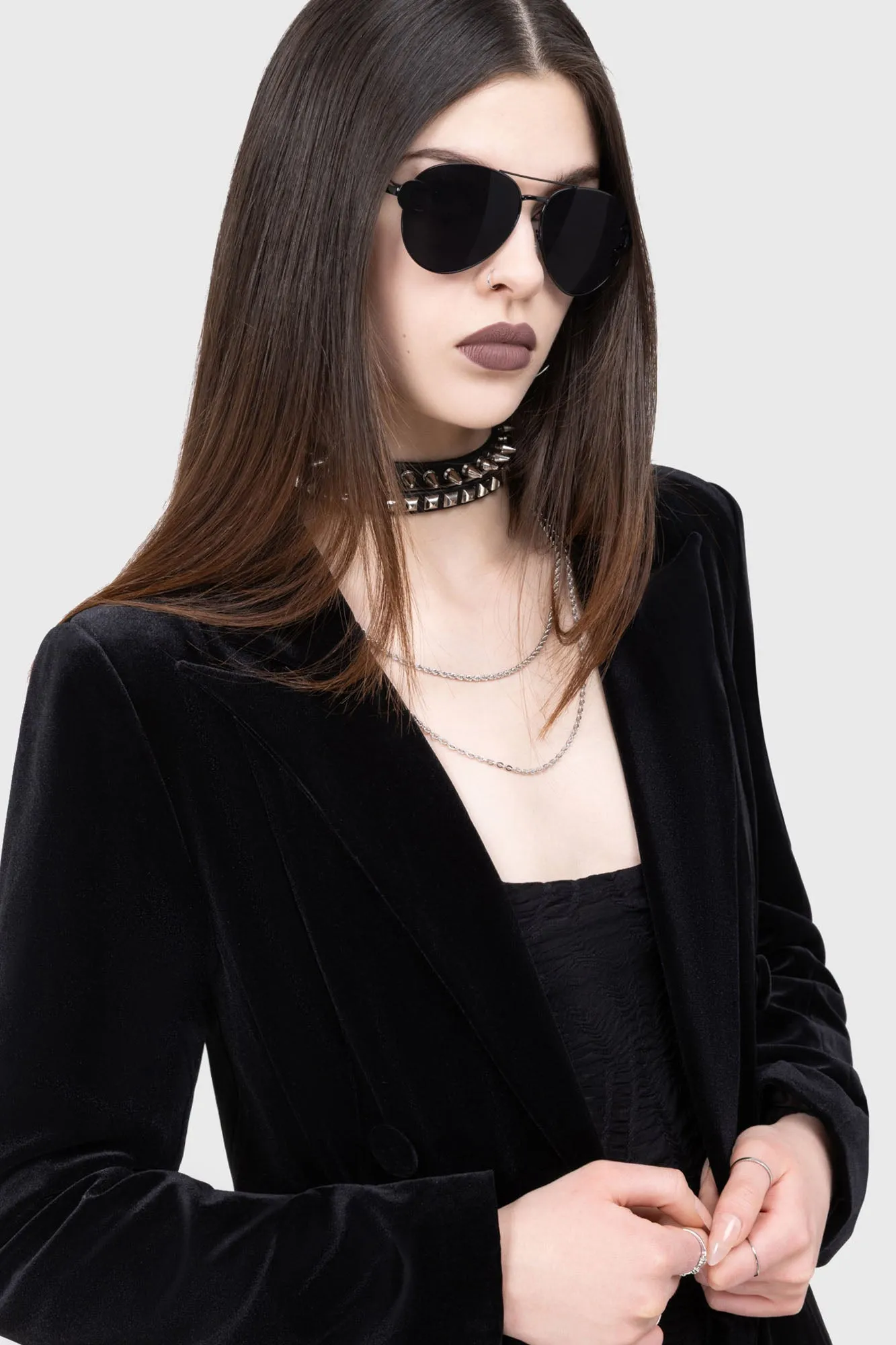 Crypta Sunglasses sold by Killstar product image thumbnail 4