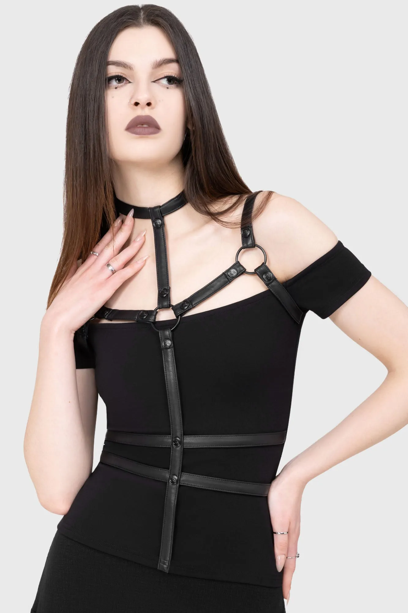 Tenebris Tribe Top sold by Killstar product image thumbnail 3