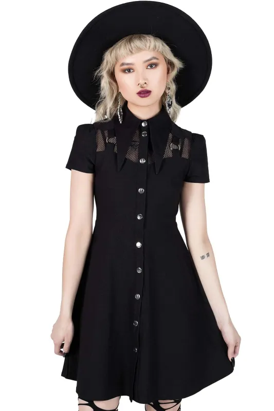 Jovana Collar & Ring Dress sold by Killstar