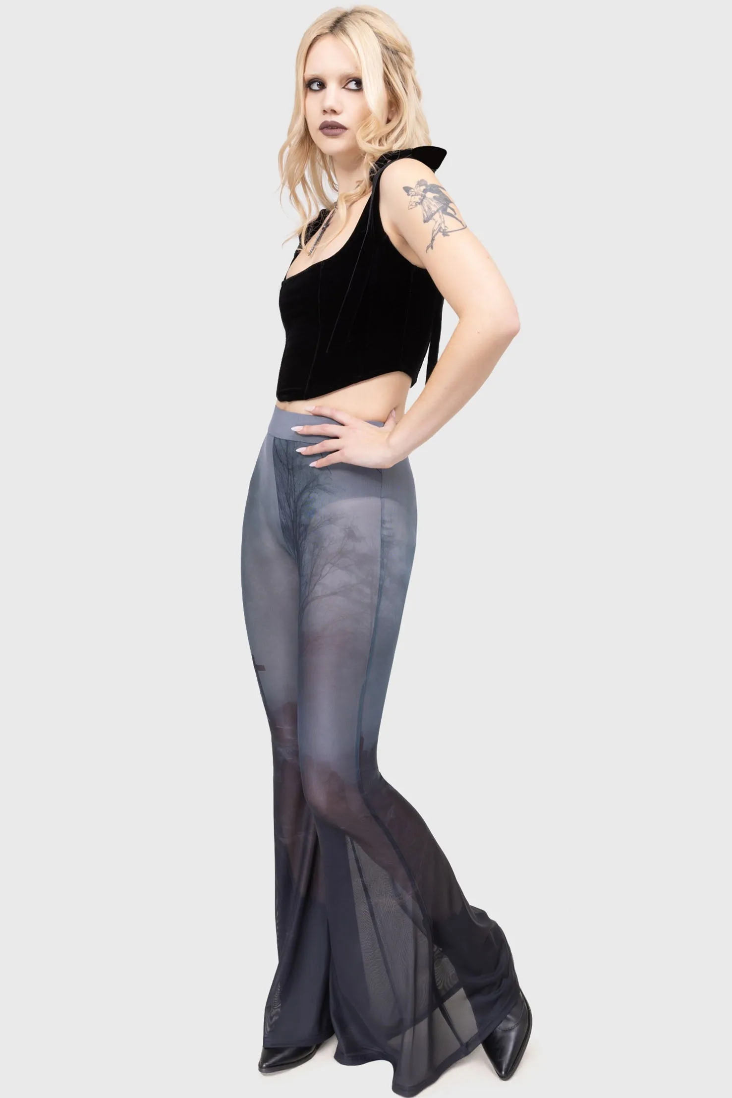 Silent Mare Flares sold by Killstar product image thumbnail 3