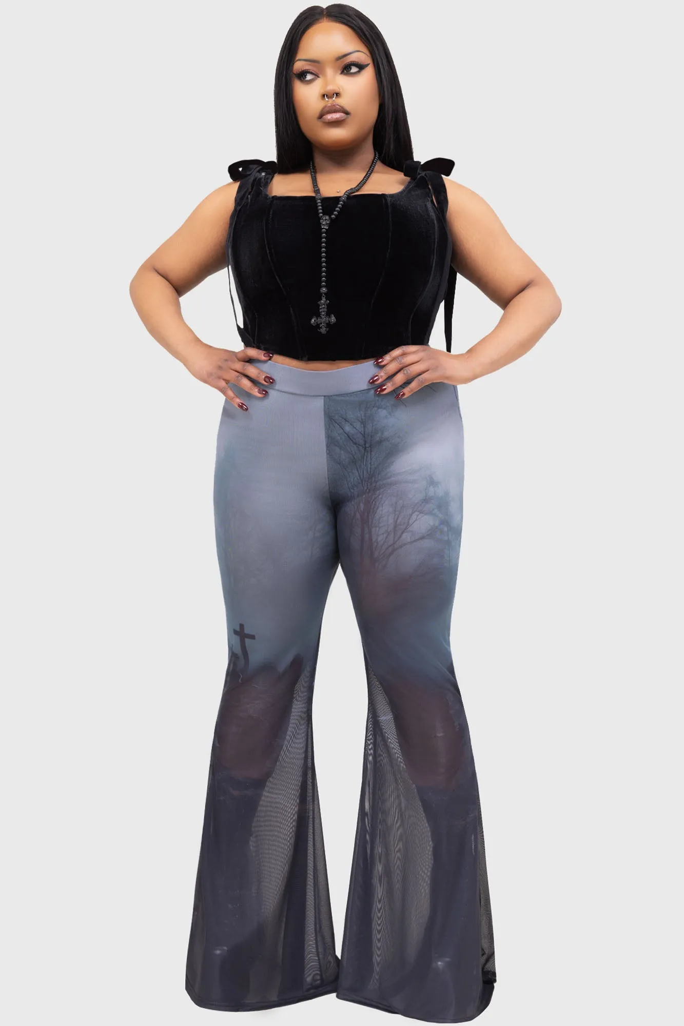 Silent Mare Flares sold by Killstar product image thumbnail 5