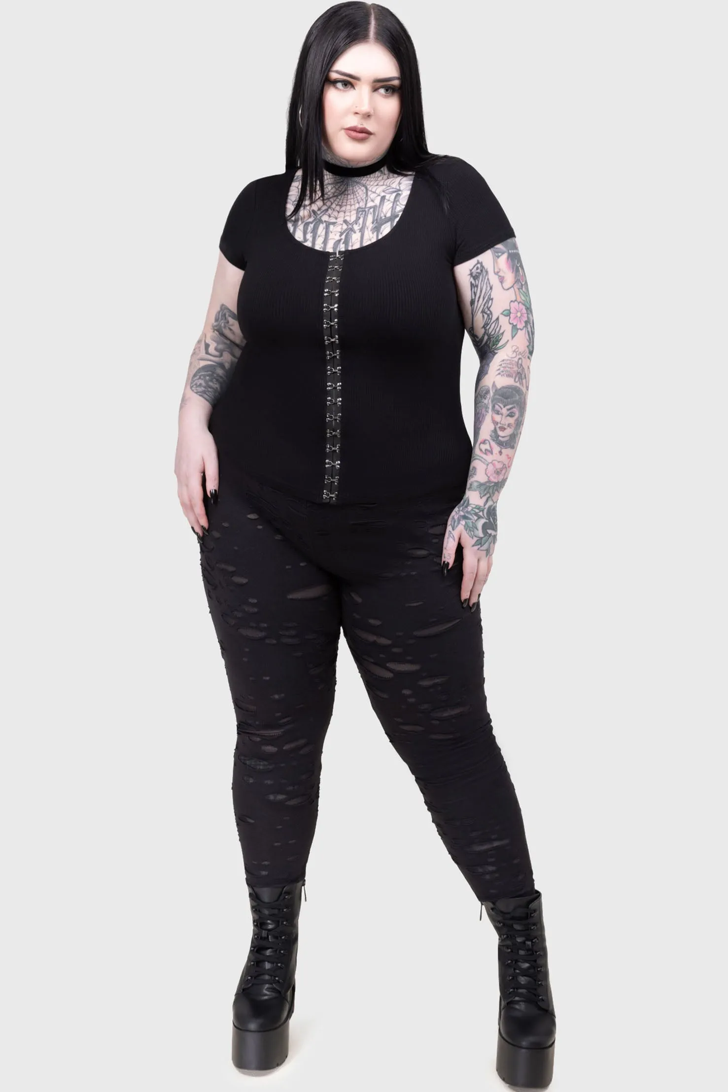 Marrowgate Leggings sold by Killstar product image thumbnail 4